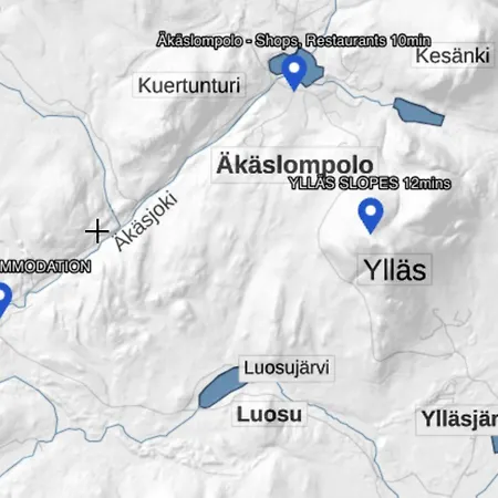 木屋 Lapland Riverside 1 Vadelma, Yllaes, Tiny With Sauna, Fireplace, Terrace, Bbq, Wifi, Ski, Fishing, Pets Ok